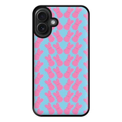 Bunny Pattern - Peep Phone Case for iPhone 16 Plus