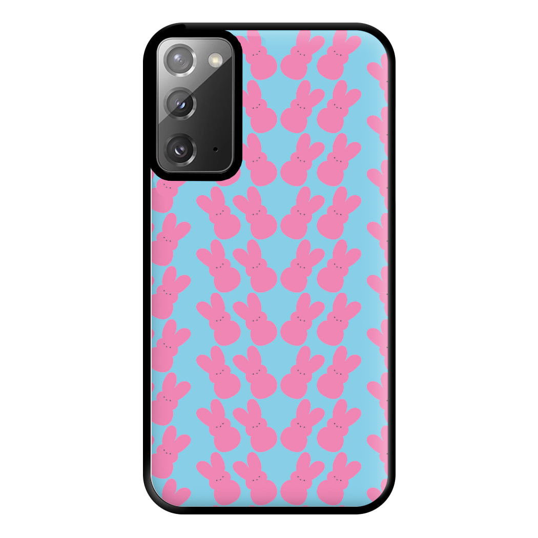 Bunny Pattern - Peep Phone Case for Galaxy Note 20 Ultra