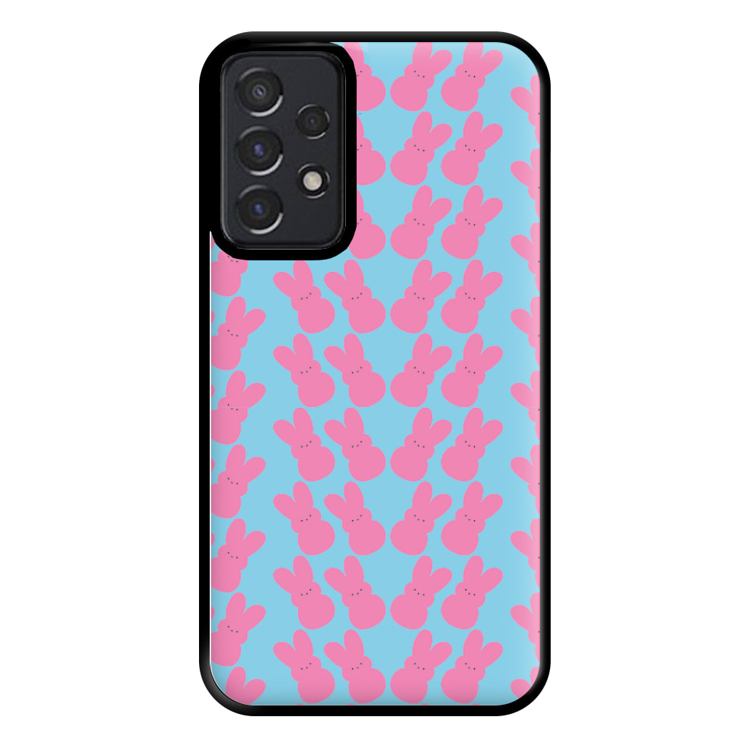 Bunny Pattern - Peep Phone Case for Galaxy A52 / A52s