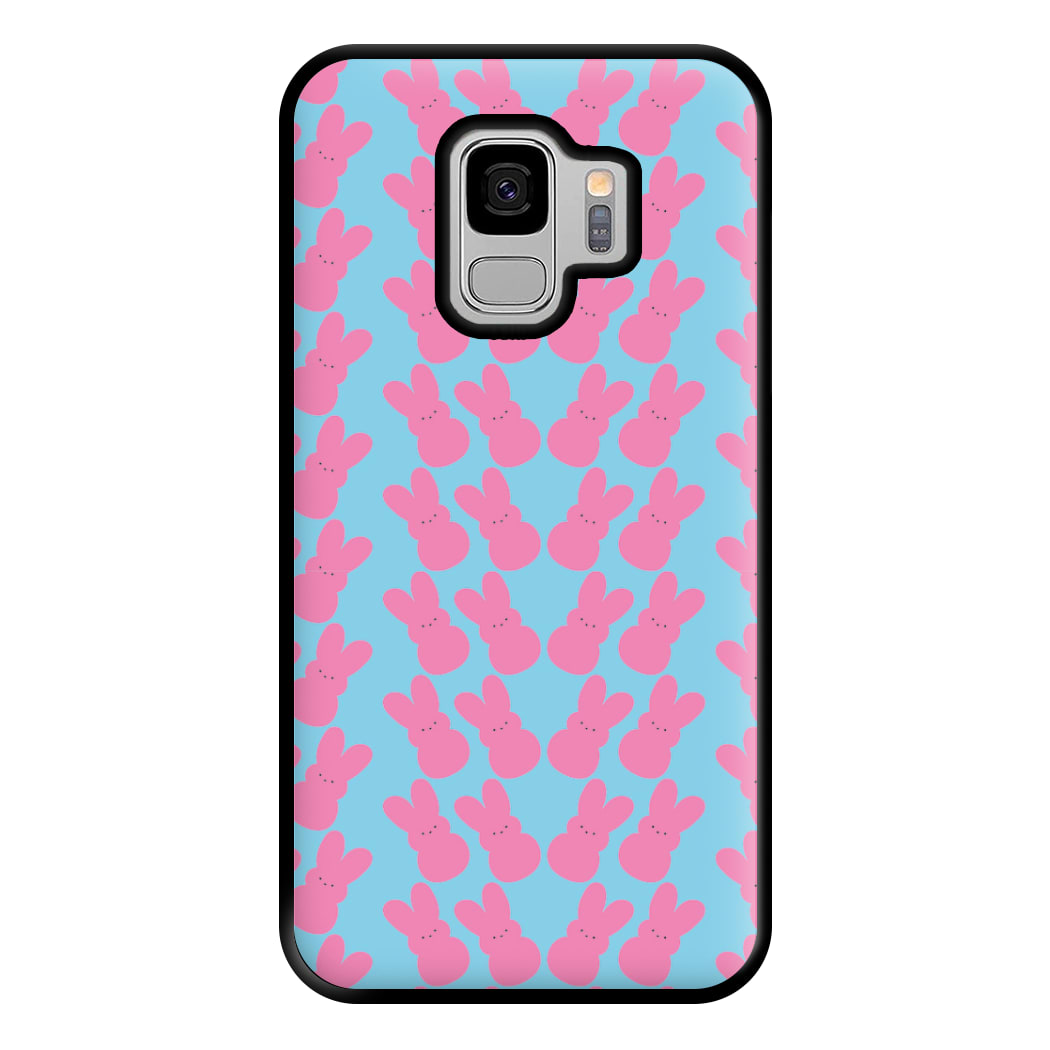 Bunny Pattern - Peep Phone Case for Galaxy S9 Plus