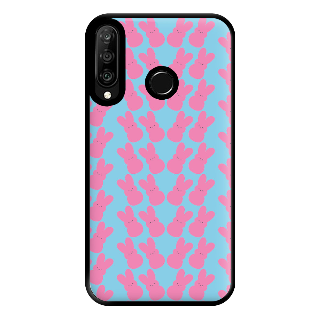 Bunny Pattern - Peep Phone Case for Huawei P30 Lite