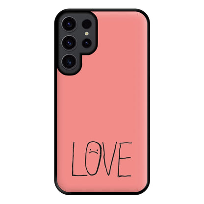 Love - Peep Phone Case for Galaxy S23 Ultra