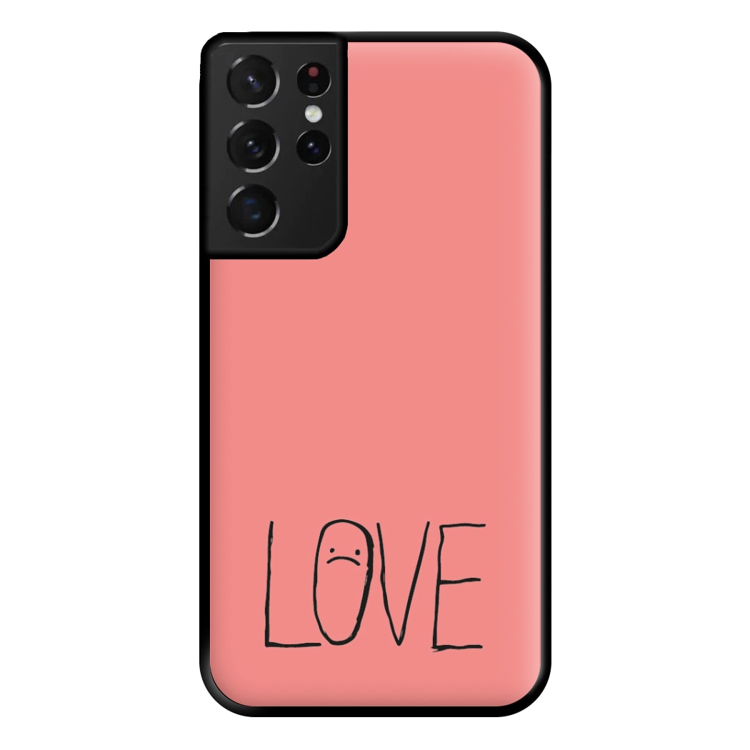 Love - Peep Phone Case for Galaxy S21 Ultra