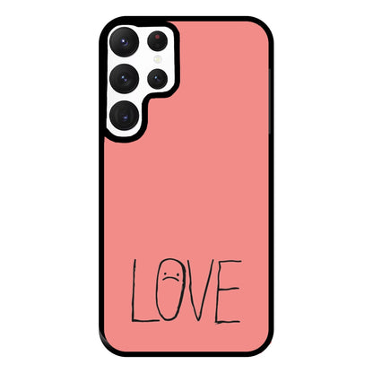 Love - Peep Phone Case for Galaxy S22 Ultra