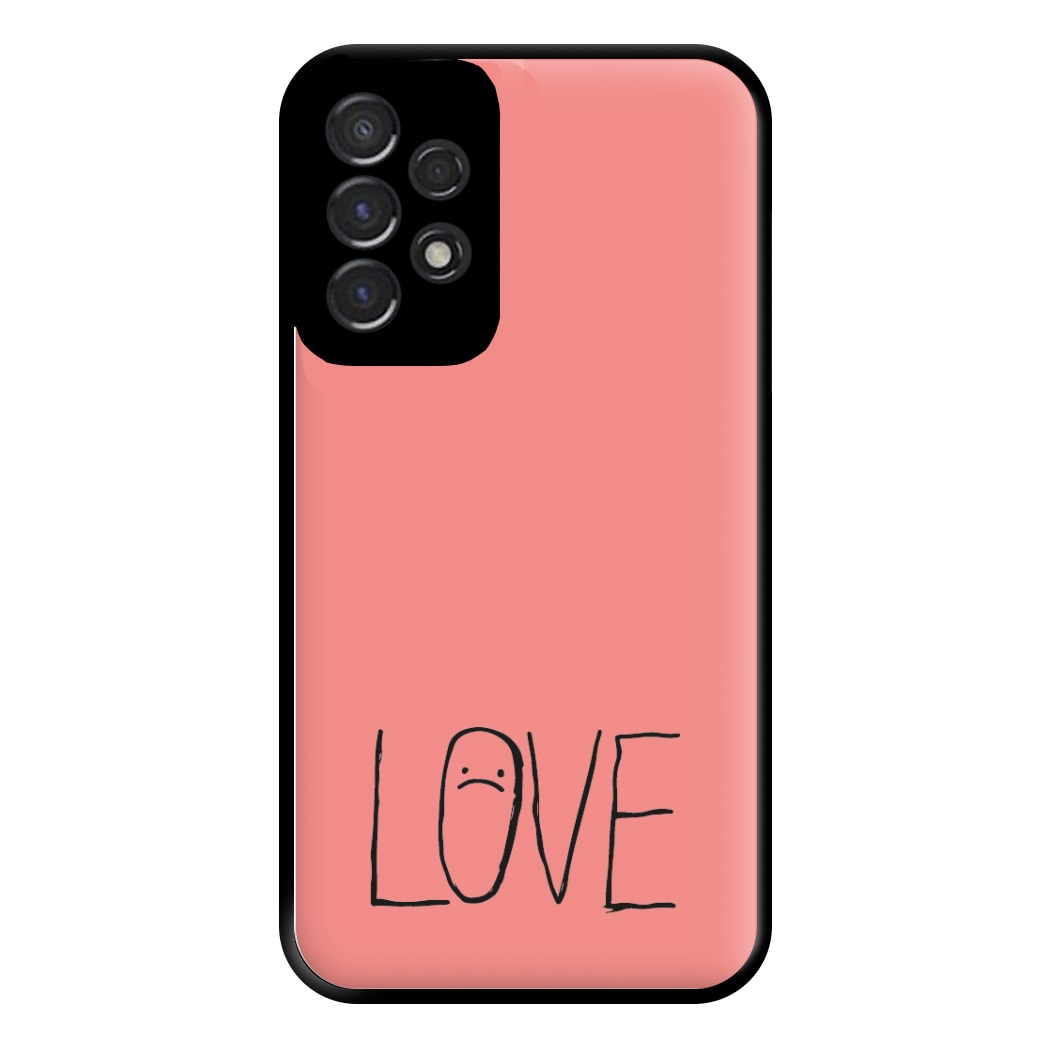 Love - Peep Phone Case for Galaxy A53