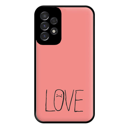 Love - Peep Phone Case for Galaxy A53