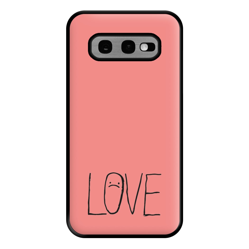 Love - Peep Phone Case for Galaxy S10e