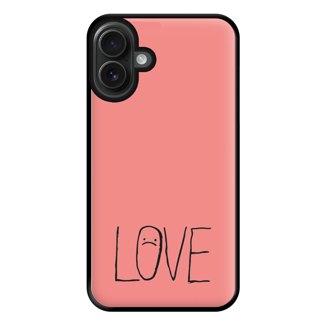 Love - Peep Phone Case for iPhone 16 Plus