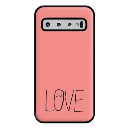 Love - Peep Phone Case for Galaxy S10 Plus