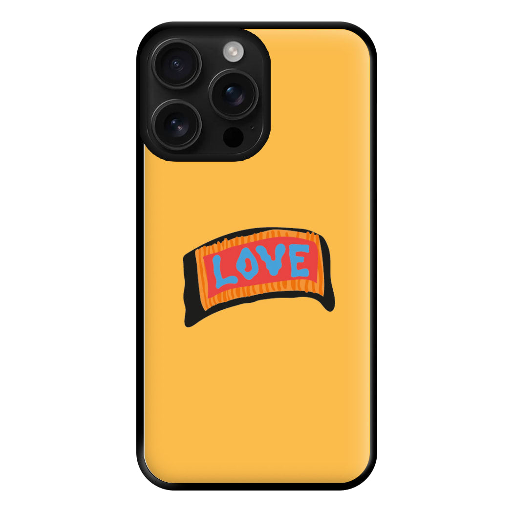 Orange Love - Peep Phone Case