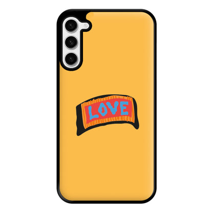 Orange Love - Peep Phone Case for Galaxy S23 Plus