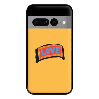 Orange Love - Peep Phone Case for Google Pixel 7 Pro