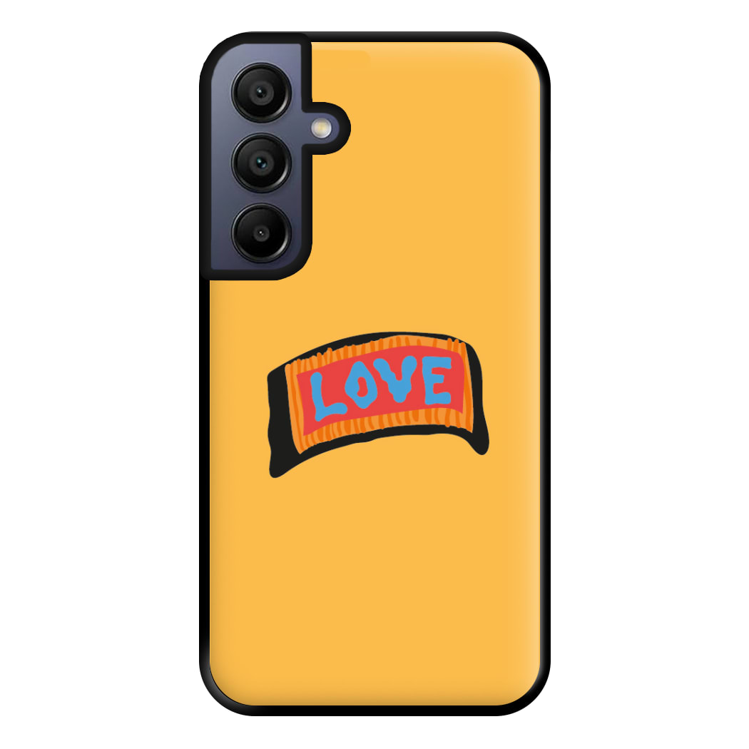 Orange Love - Peep Phone Case for Galaxy A15