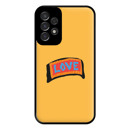 Orange Love - Peep Phone Case for Galaxy A53