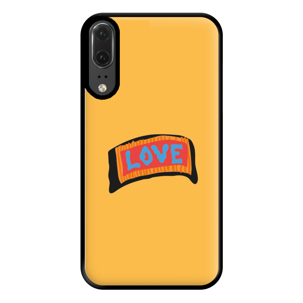 Orange Love - Peep Phone Case for Huawei P20