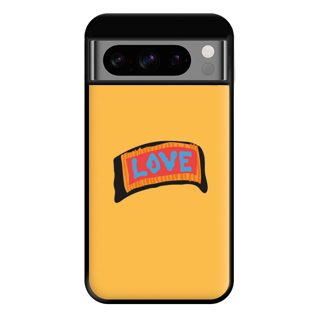 Orange Love - Peep Phone Case for Google Pixel 8 Pro