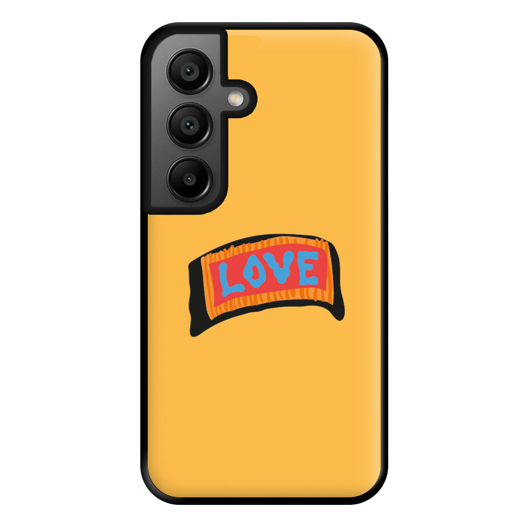 Orange Love - Peep Phone Case for Google Pixel 8