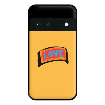 Orange Love - Peep Phone Case for Google Pixel 6a