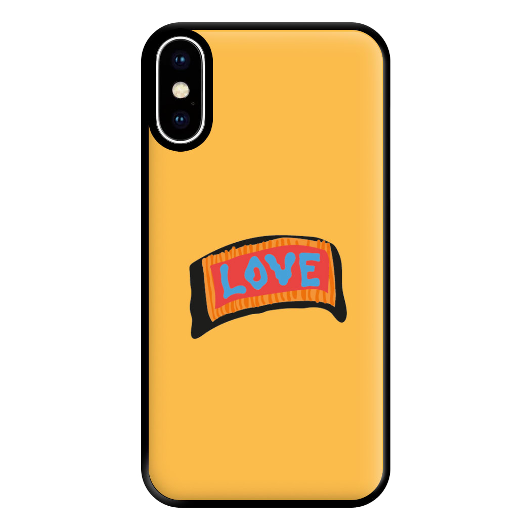 Orange Love - Peep Phone Case for iPhone XS Max