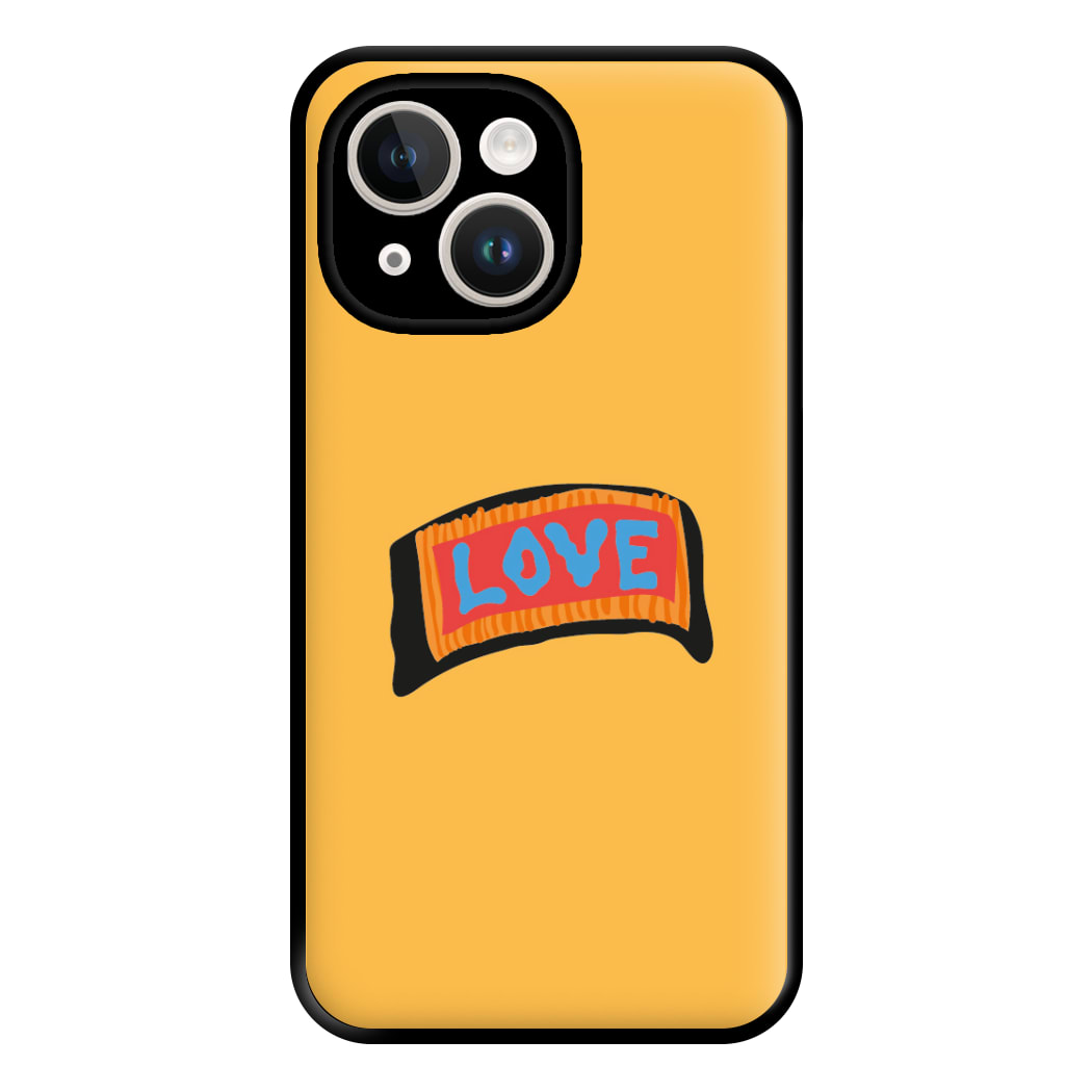 Orange Love - Peep Phone Case for iPhone 14 Plus