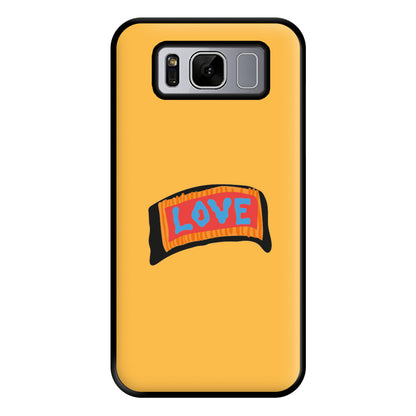 Orange Love - Peep Phone Case for Galaxy S8 Plus