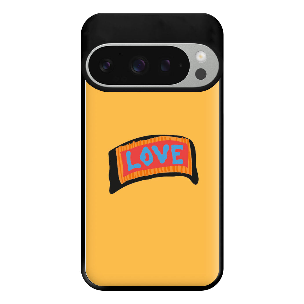 Orange Love - Peep Phone Case for Google Pixel 9 Pro XL