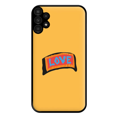 Orange Love - Peep Phone Case for Galaxy A13