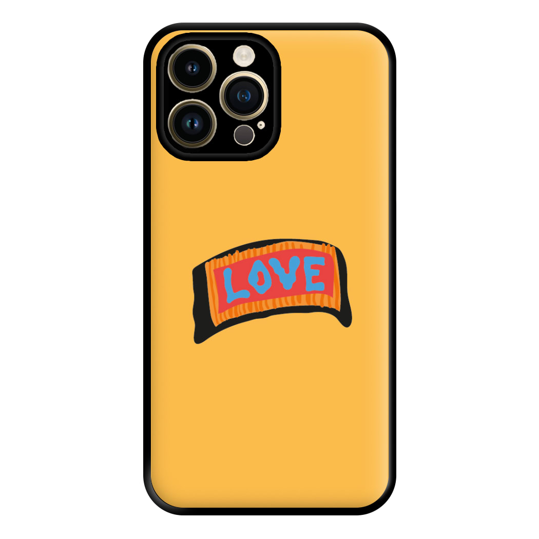 Orange Love - Peep Phone Case for iPhone 14 Pro Max