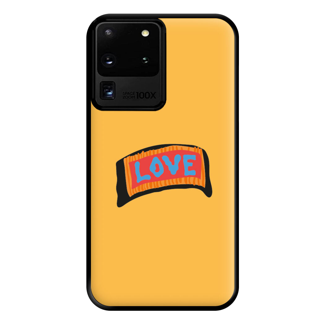 Orange Love - Peep Phone Case for Galaxy S20 Ultra