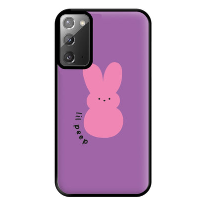 Peep Bunny - Peep Phone Case for Galaxy Note 20 Ultra