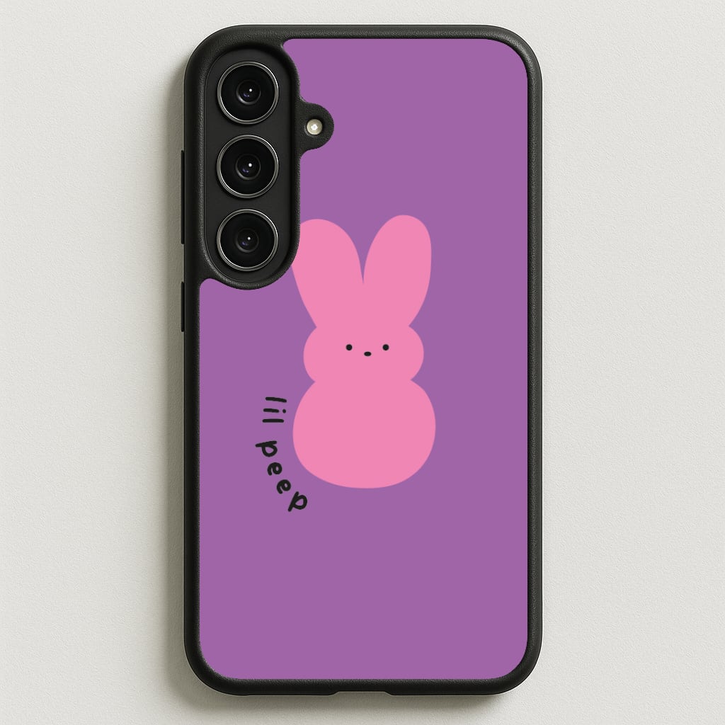 Peep Bunny - Peep Phone Case for Galaxy S25FE