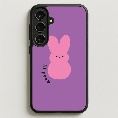 Peep Bunny - Peep Phone Case for Galaxy S25FE