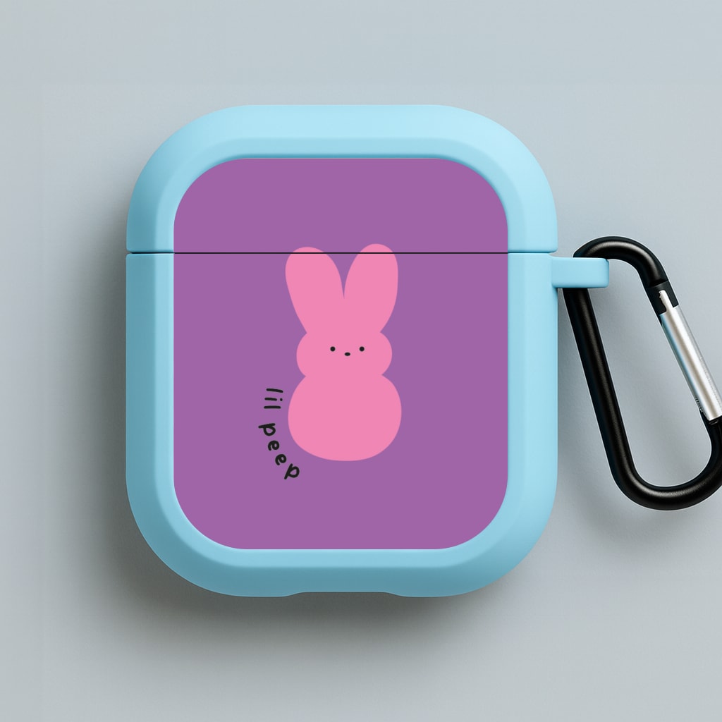 Peep Bunny - Peep Blue AirPods Case