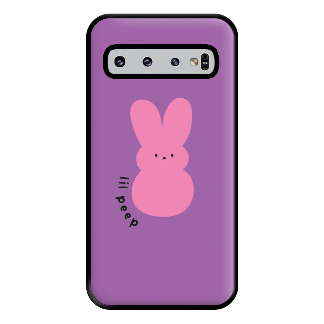 Peep Bunny - Peep Phone Case for Galaxy S10 Plus