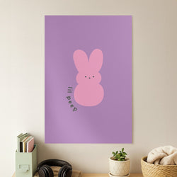 Peep Bunny - Peep Poster