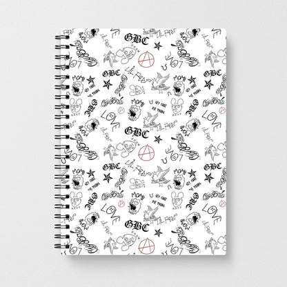 Tattoos - Peep Notebook
