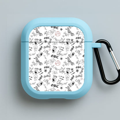 Tattoos - Peep Blue AirPods Case