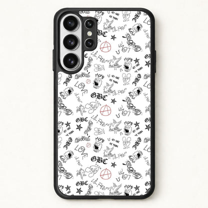 Tattoos - Peep Phone Case for Galaxy S26 Ultra