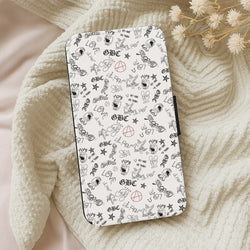 Tattoos - Peep Flip / Wallet Phone Case