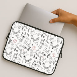 Tattoos - Peep Laptop Sleeve