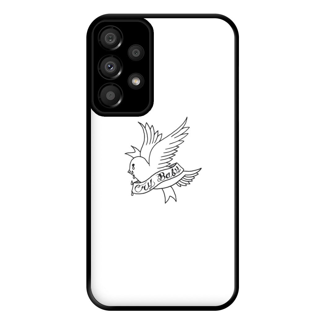 Cry Baby Bird - Peep Phone Case for Galaxy A33