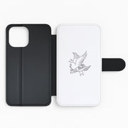 Cry Baby Bird - Peep Flip / Wallet Phone Case 2