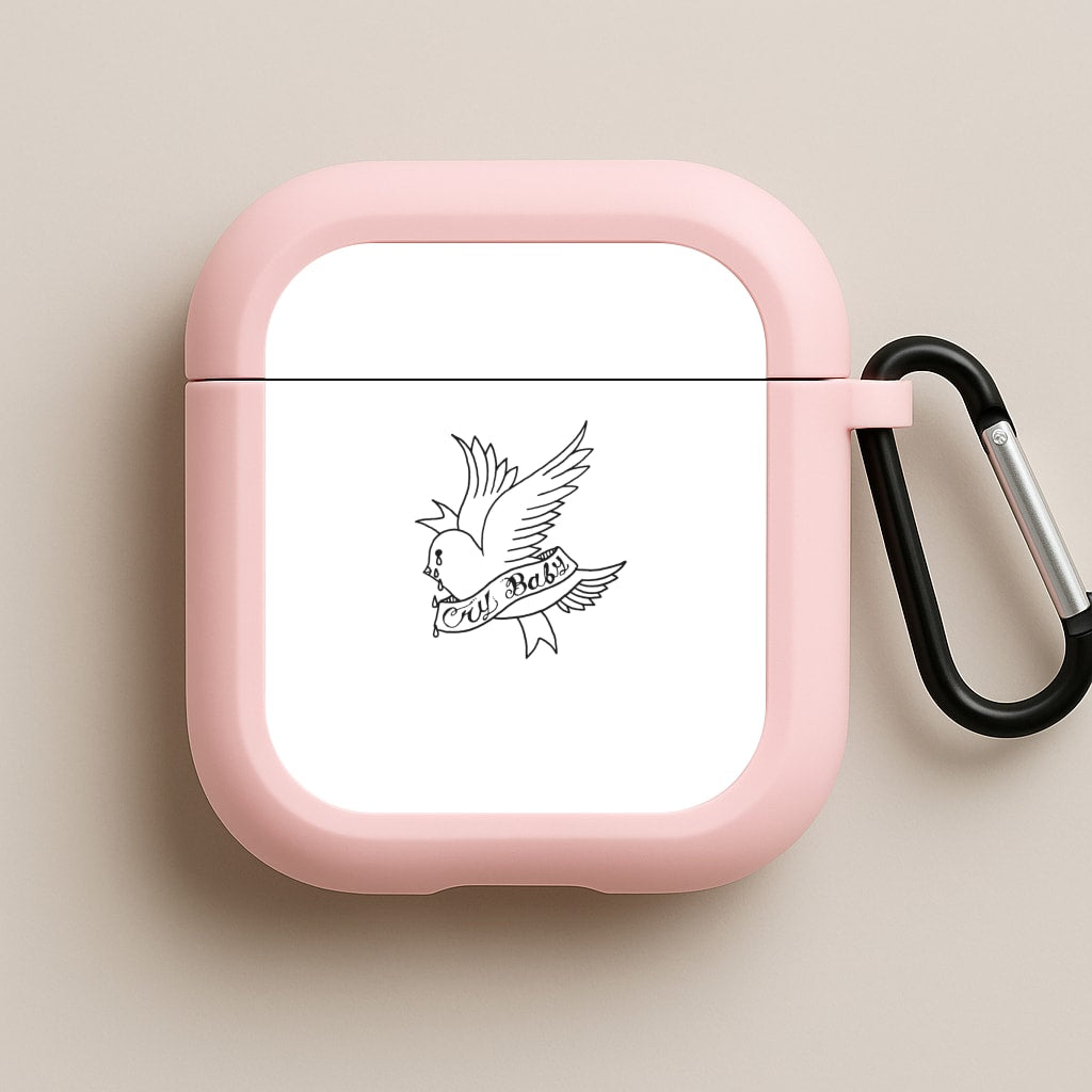 Cry Baby Bird - Peep Pink AirPods Case