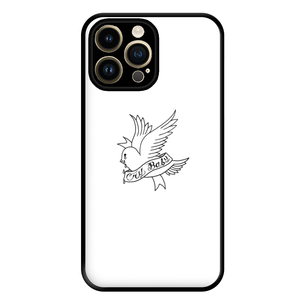 Cry Baby Bird - Peep Phone Case for iPhone 14 Pro Max