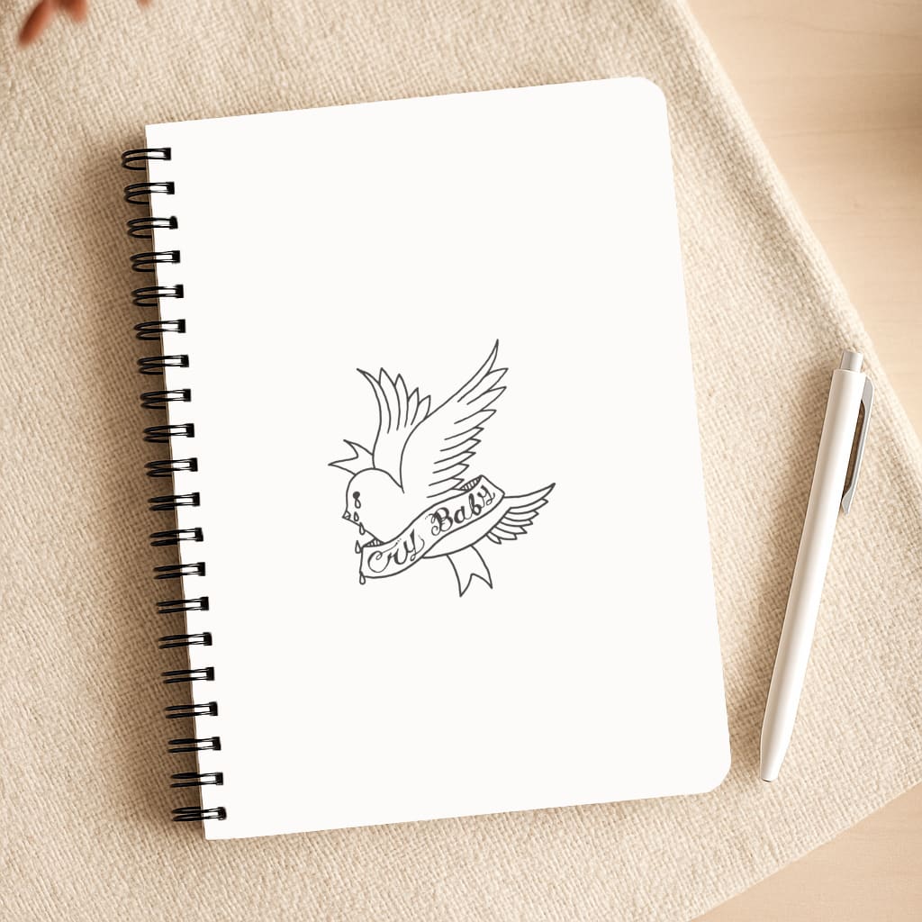 Cry Baby Bird - Peep Notepad