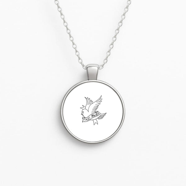 Cry Baby Bird - Peep Circle Necklace