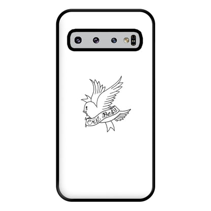 Cry Baby Bird - Peep Phone Case for Galaxy S10 Plus