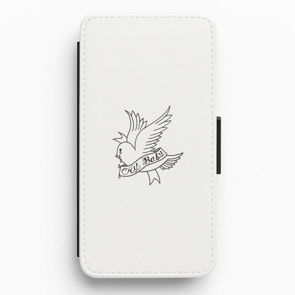 Cry Baby Bird - Peep Flip / Wallet Phone Case