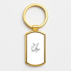 Cry Baby Bird - Peep Gold Keyring