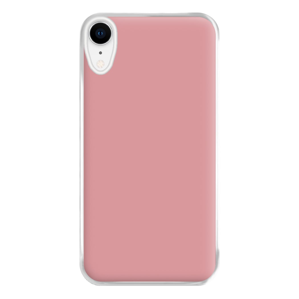 Dust Pink Personalised Phone Case for iPhone XR